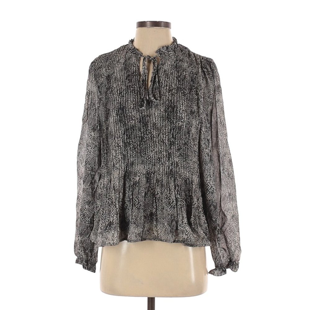 MNG | Size 4 | Long Sleeve Blouse